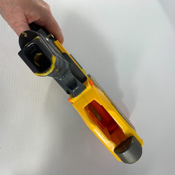 Nerf N-Strike Recon CS-6 Main Body with Scope Yellow Gray Orange Soft Dart Gun - Picture 4 of 7